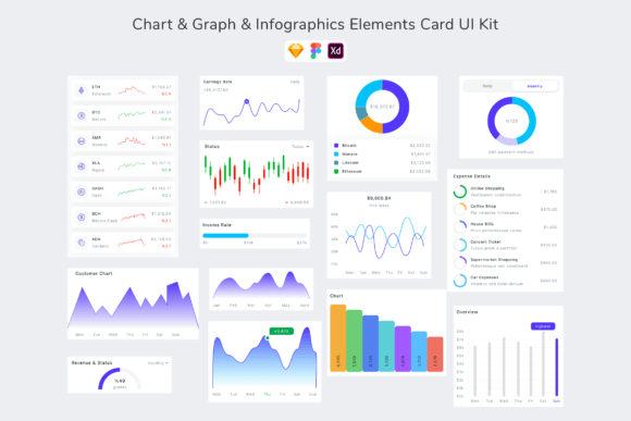 Download Chart &amp; Graph &amp; Infographics Elements - Infographics Collection